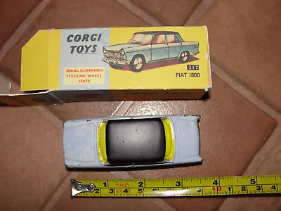 £48 • Buy Corgi Toys 217 Fiat 1800