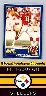 1989 Score #105 Mark Rypien • $1.50