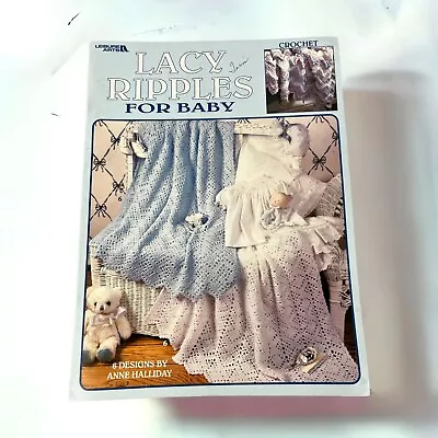 $10 • Buy Lacy Ripples For  Baby Afghans  Crochet Pattern Booklet 6 Designs