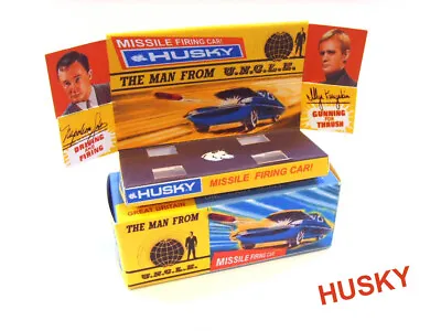 HUSKY - MAN FROM UNCLE - PIRANHA - Custom Display Box And Tray ONLY. Assembled • $10.09