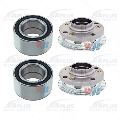 4Pcs/Set Front Wheel Hub & Bearing Kit Assembly For VW Cabrio Golf Jetta Passat • $60.70