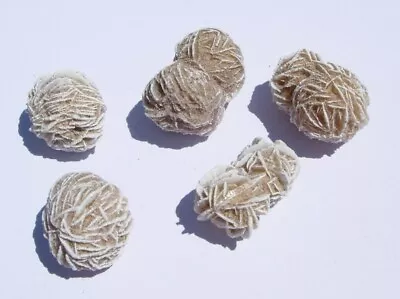 $5.99 • Buy Desert Rose Stone Crystal Selenite Sand Lot Of 5 Pieces 29.53 Grams #2