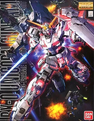Bandai Hobby RX-0 Unicorn Gundam OVA Version 1/100 MG Model Kit USA Seller • $56.95