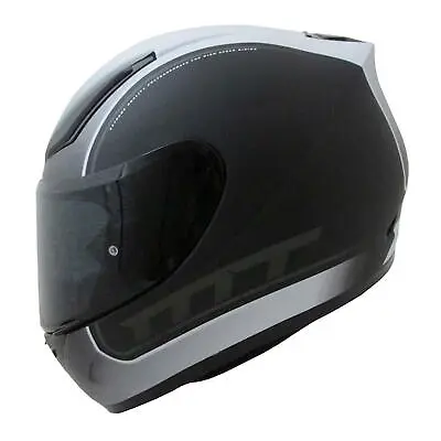 MT Revenge Binomy Pinlock Ready ACU Gold Full Face Helmet Black/White - XS • $74.69