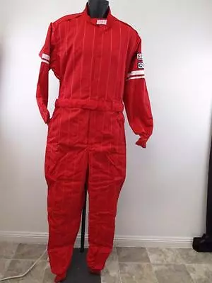 New G-Force Racing GF 620 Deluxe Kart Karting RED Suit SFI 40 1/1 Mens L Large • $59.49