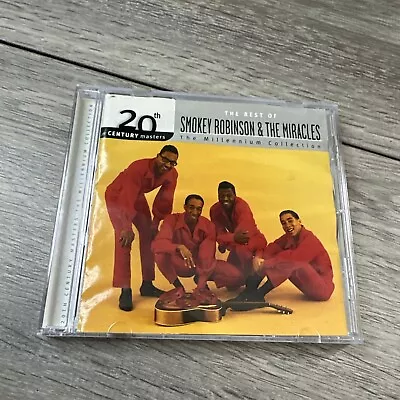 THE BEST OF SMOKEY ROBINSON & THE MIRACLES CD. 20th Century Masters Millennium • $1.69