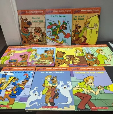 Scooby Doo Phonics Reading Program Books 10 Books Lot (Missing Only 2 And 8). • $14