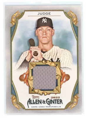 2023 Topps Allen & Ginter Aaron Judge AGRB-AJ Bat Relic Memorabilia Yankees • $0.99