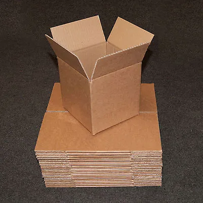 New 6 X6 X6  Single Wall Mailing Postal Packing Cardboard Boxes - Multi Listing • £6.90