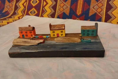 £10.99 • Buy Driftwood Harbour Scene 