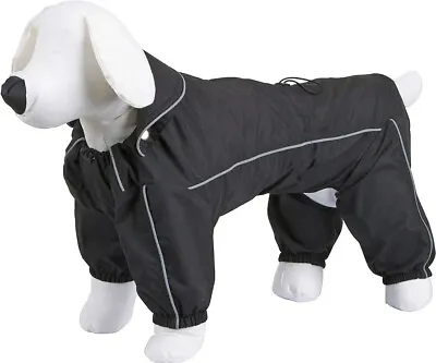 Kerbl Manchester Dog Raincoat Waterproof Rainproof Reflective - L • £12.45