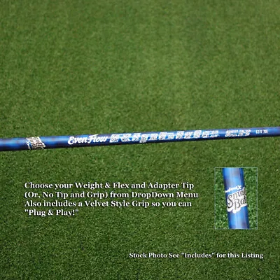 Project X Evenflow Riptide CB SMALL BATCH Driver Shaft W/Tip&Grip Your Flex NEW  • $149.95