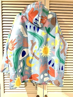 Pretty GORMAN “Pieces” Raincoat Jacket * Size S/M • $99.90