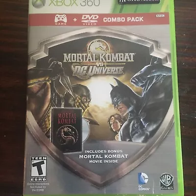 $8.50 • Buy Mortal Kombat VS DC Universe (Xbox 360 Game) Missing DVD