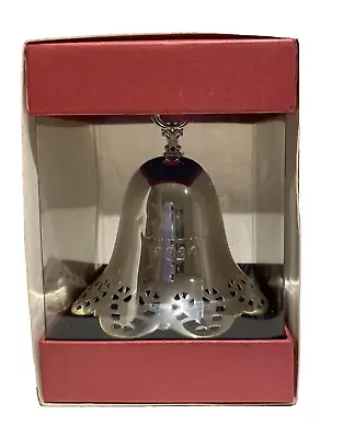 Towle Silversmiths Christmas 2020 Silver-Plated Pierced Annual Bell Ornament • $29.90