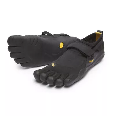 Vibram FiveFingers Mens KSO Black Fitness Training Shoes • $100