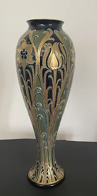 £499 • Buy Rare McItyre Moorcroft Florian Ware Gentle Baluster Vase 30.5cm’s Tall
