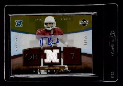 2007 Artifacts NFL Artifacts Autographs #ML Matt Leinart Auto Jersey /15 • $150