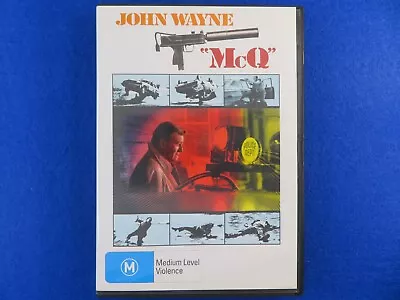 McQ - John Wayne - DVD - Region 4 - Fast Postage !! • $9.99