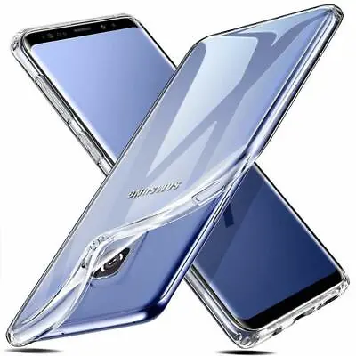 Samsung Galaxy S6/S7/S8/S9/S10/Note 10+/8/9 Case Ultra Slim Clear Soft TPU COVER • $6.11