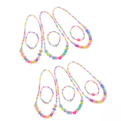  3 Sets Child Mardi Gras Costumes Bracelet Jewelry Decoration • £8.99
