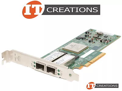 Dell Qle8152 Cna 10gb Dual Port Sfp+ Converged Network Adapter Fc10 W773m-high P • $79