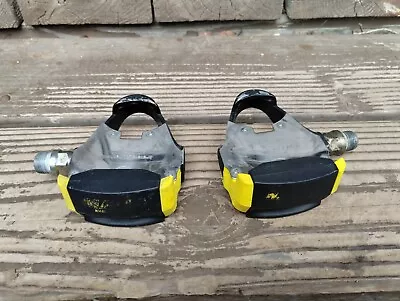 Mavic 646 Clipless Pedals LMS/LOOK. Adjustable Float 9/16  X 20 SSC Vtg France • $50