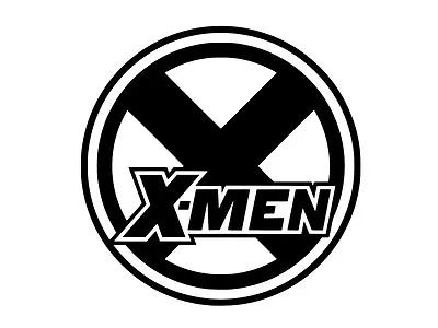 X-Men Xmen Round Logo Vinyl Decal Sticker Free Shipping CHOOSE SIZE COLOR • $2.79