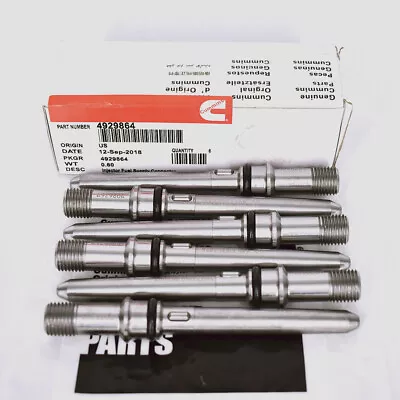 6pcs OEM INJECTOR CONNECTOR TUBES For DODGE CUMMINS DIESEL 5.9L 6.7L 4929864 • $57.45