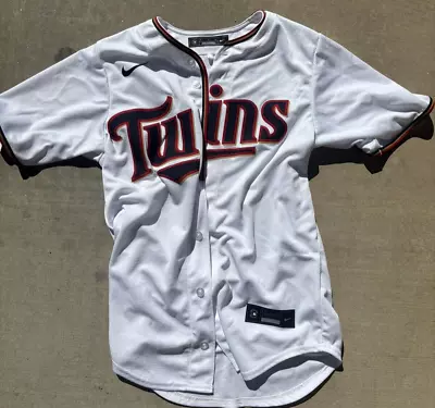 Nike Minnesota Twins Jersey Small White Official Home NWOT T770-MTAH MLB Blank • $49.99