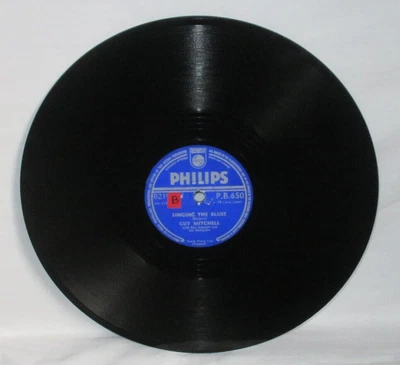 $2.36 • Buy GUY MITCHEL 78  SINGING THE BLUES - CRAZY WITH LOVE  1956 No.1 Ex+