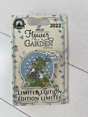 2022 Disney Parks EPCOT Flower And Garden Festival Mickey Mouse Topiary Pin LE • $28.99