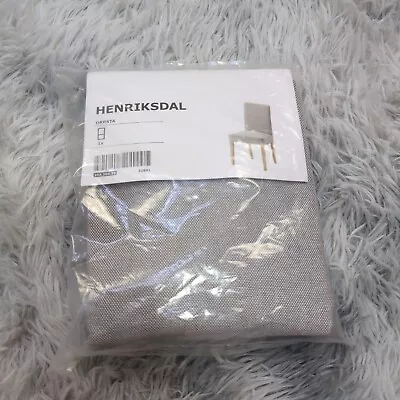 BRAND NEW Ikea HENDRIKSDAL Dining Chair Slipcover ORRSTA LIGHT GREY Cotton Blend • $44.95