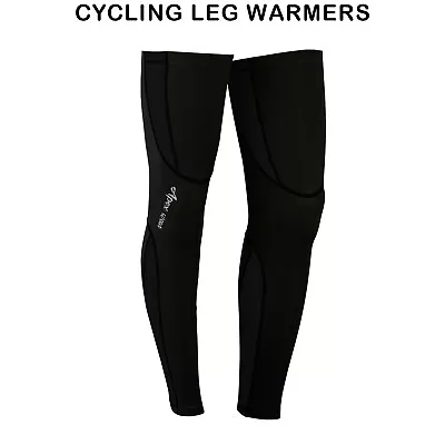 Mens Cycling Leg Warmers Winter Running Thermal Roubix Cycle Knee • $11.99