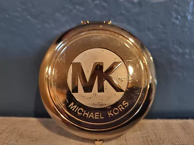 Michael Kors MK Compact Gold Tone Mirrors Snap Open • $25