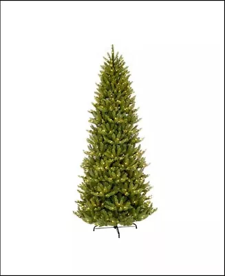 Puleo International 9 Ft. Pre-lit Franklin Fir Pencil Artificial Christmas Tree • $385.99