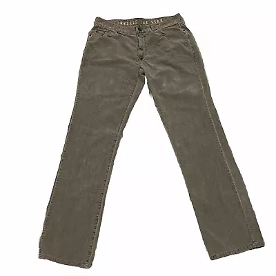 Converse Corduroy Jeans Men’s 34x34 One Star Greenwich Straight Tan Brown Pants • $19.94