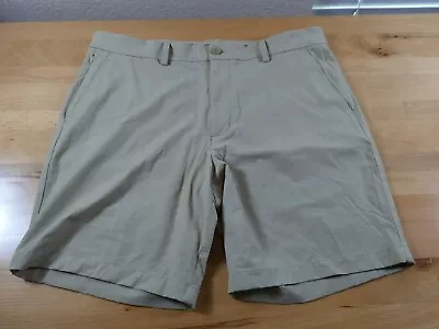 Vineyard Vines Men's Beige On The Go OTG Shorts Chino Golf Measures 36 • $19.99