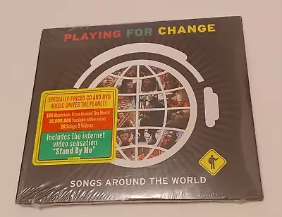 Playing For Change CD And DVD Songs Around The World Various Artists Sealed 2009 • $13.99