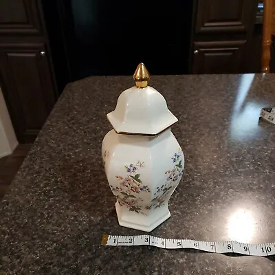 Vintage Ceramic Vase With Lid By Sue • $10.68
