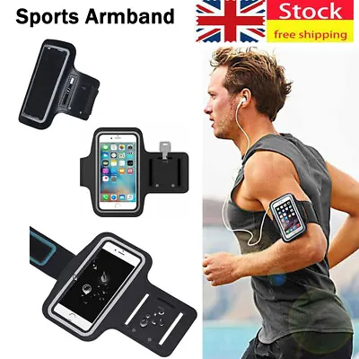 Running Arm Band Case Cover For IPhone 15 14 13 12 11 Pro X Max 8 7 Plus SE Mini • £2.99