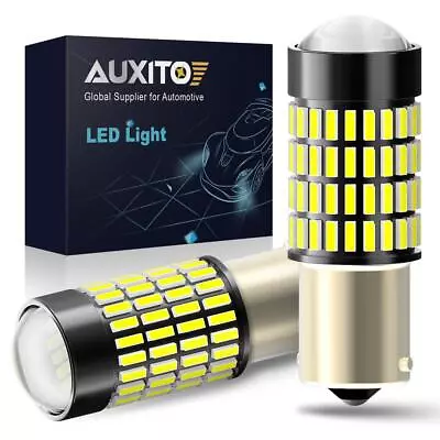 AUXITO 1156 LED Bulb For Reverse Lights 102-SMD Chipsets 500% Super Bright White • $14.99