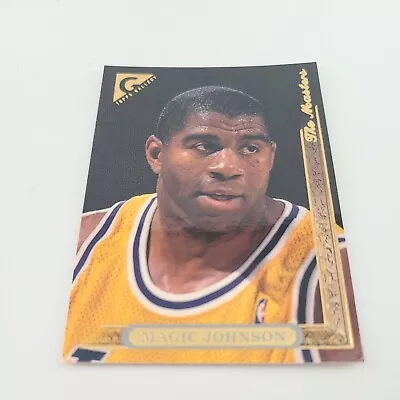 Magic Johnson 1996 Topps Gallery The Masters Basketball Card #6 Mint • $3