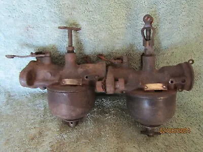 1920 1927 Model T Ford  NH  CARBURETORS Original Holley 2 Cores For Parts Only • $160