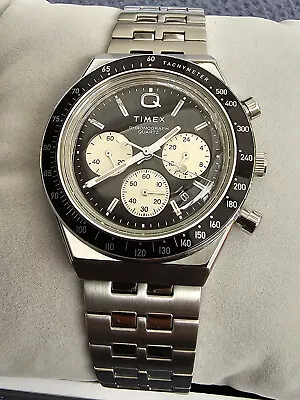 Timex Q Chronograph Watch On Bracelet • £130