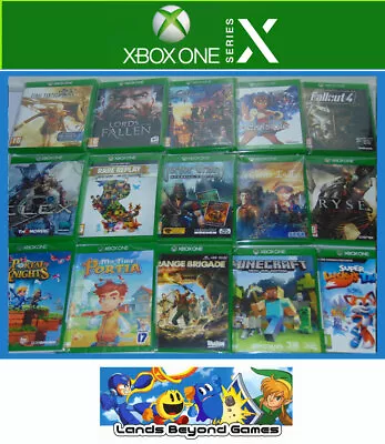 Microsoft Xbox One Series X RPG JRPG Action Adventure Arcade Hack N' Slash Games • £10