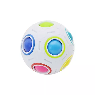 Rainbow Ball 3D Puzzle Toys Educational Balls For Intelligent Kid's Playtime • £8.78