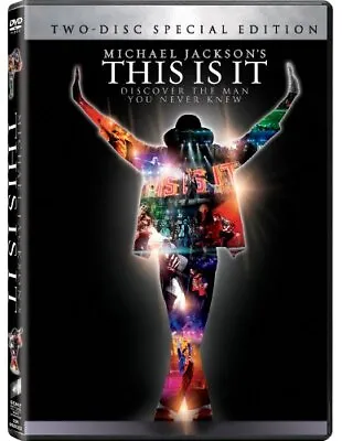 Michael Jackson's This Is It DVD (2010) Kenny Ortega Cert PG 2 Discs Great Value • £2.22