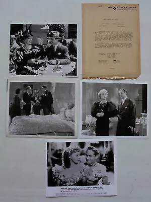 Grace Moore Lot Of 4 Original Movie Photos One Night Of Love • $24.99