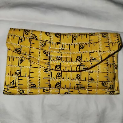 Quilted Envelope Pouch Wallet/Coin/Eyeglasses 6 X3  • £9.73